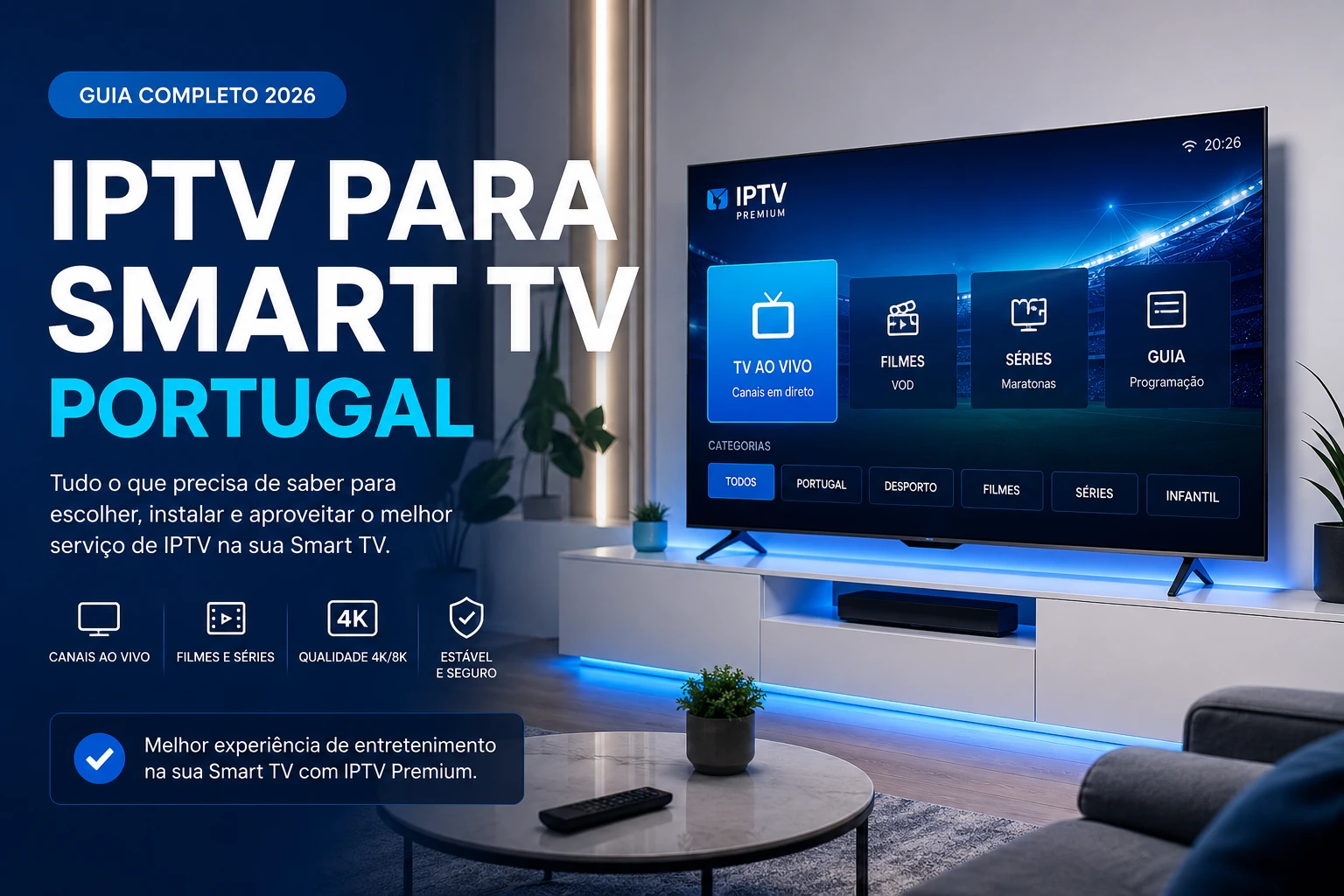 IPTV para Smart TV Portugal